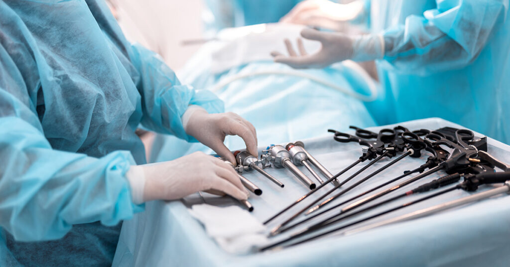 Laparoscopy. Image © Yakobchuk Olena / Adobe Stock