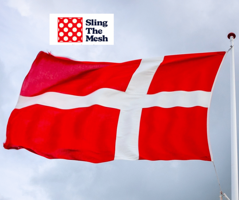 Sling The Mesh Danish flag