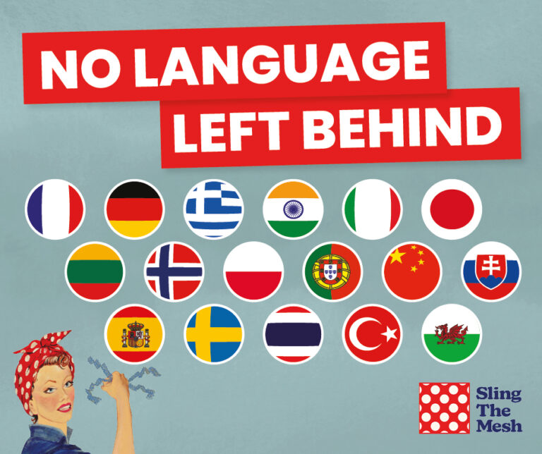 No language left behind Sling The Mesh