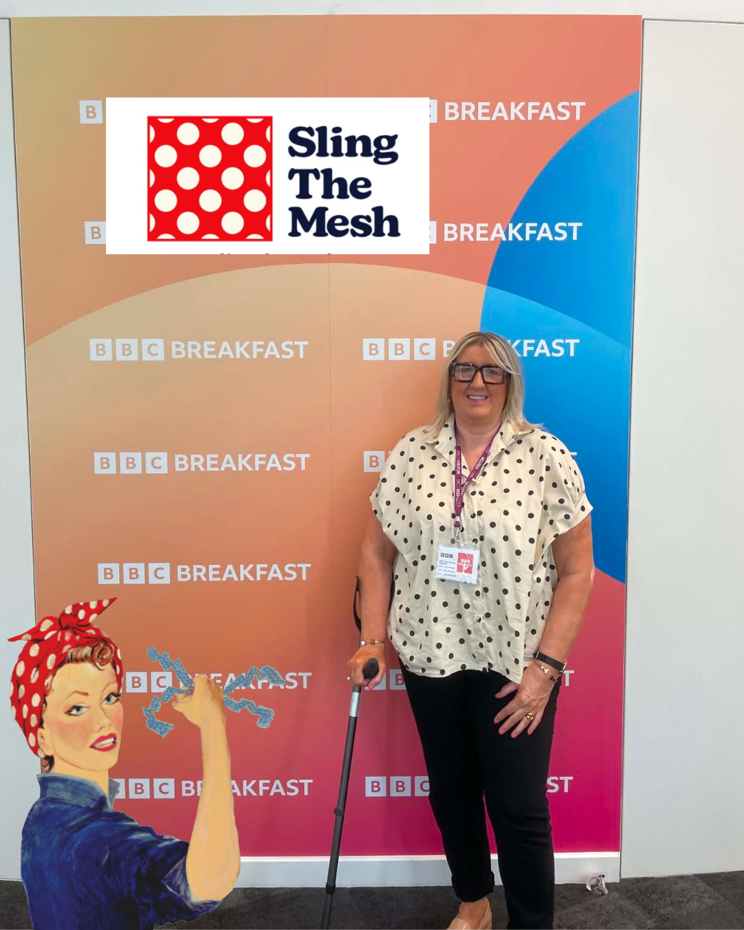 So Proud of my mum on BBC Breakfast